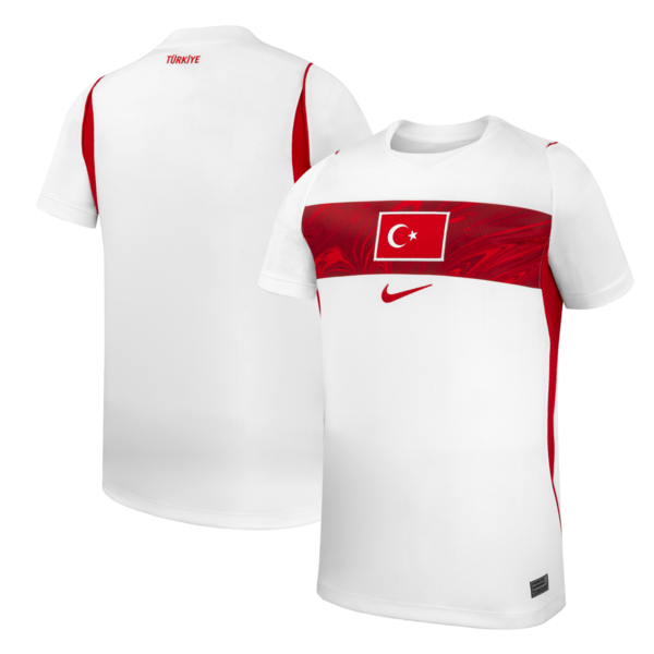 Türkei Turkey National Team Nike 2026 Stadium Replica Jersey White 2026
