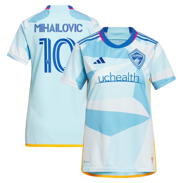 Colorado Rapids Womens Adidas Djordje Mihailovic Light Blue 2024