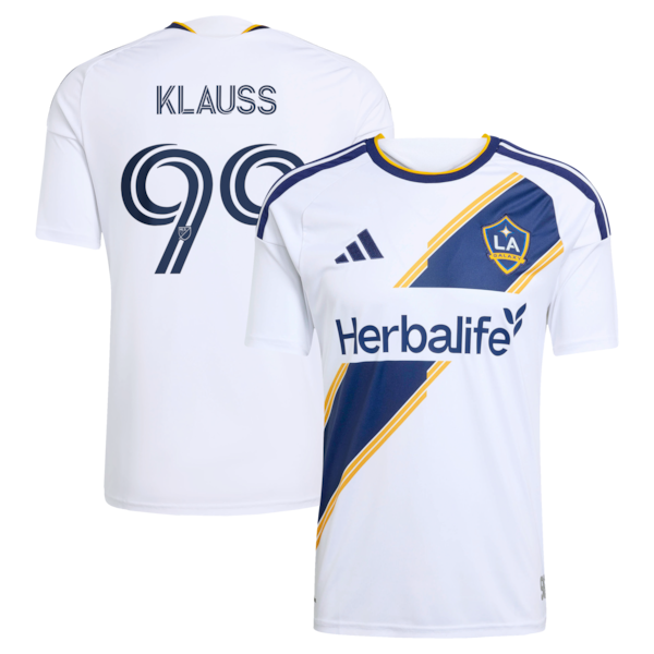 João Klauss la Galaxy Adidas 2026 the Velocity KIT Replica Jersey White 2026