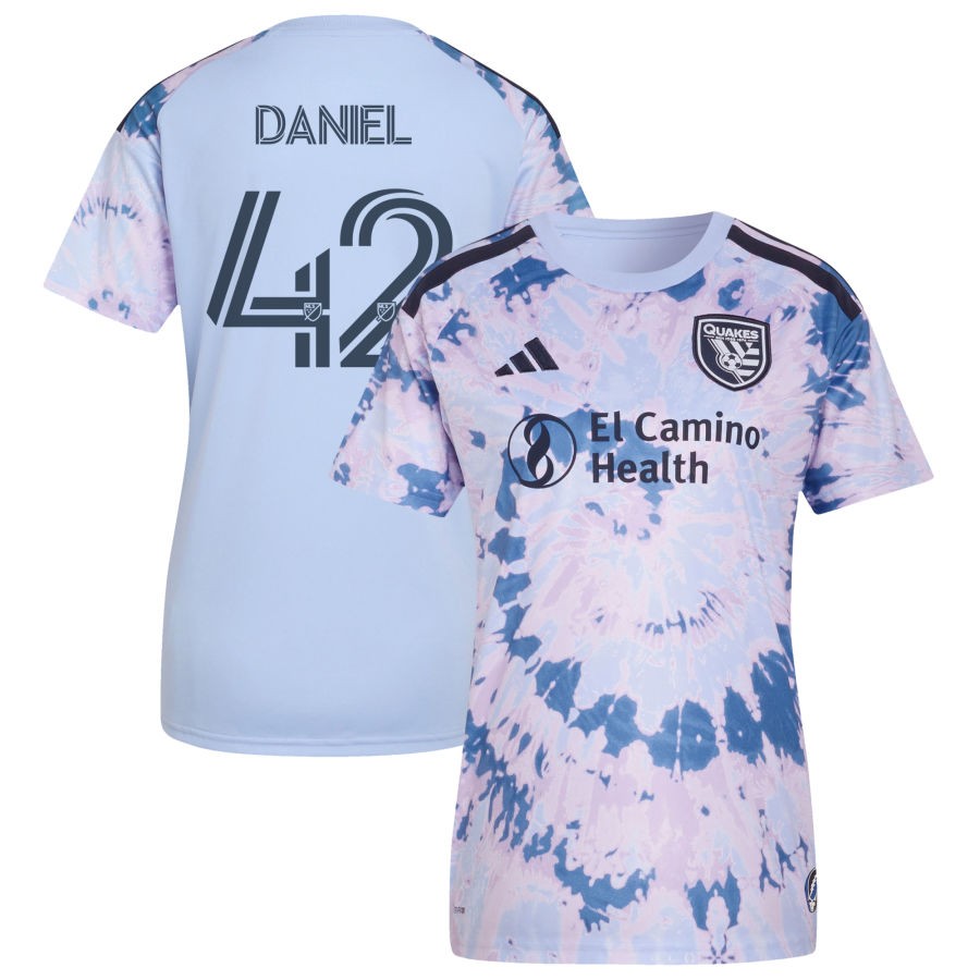 San Jose Earthquakes Adidas Womens 2026 the Dead Kit Replica Custom Jersey Light 2026