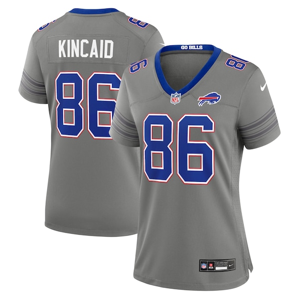 Dalton Kincaid Buffalo Bills Nike Nickel City Game Jersey Gray 2025/26