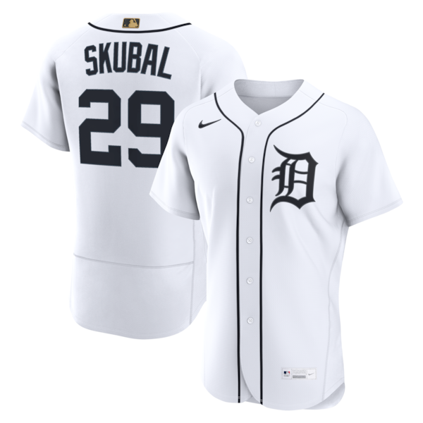 Nike Herren Tarik Skubal Weißes Detroit Tigers MLB Awards Authentic Jersey 2025/26