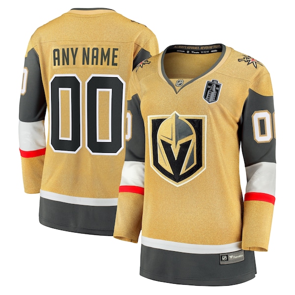 Vegas Golden Knights Fanatics 2026 Stanley Cup Final Breakaway Custom Jersey 2026
