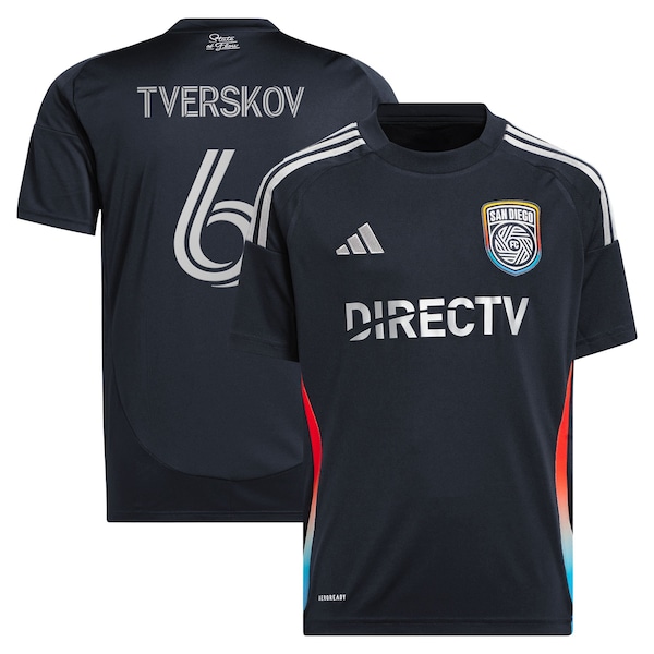 San Diego FC Youth Adidas Jeppe Tverskov Navy San 2025