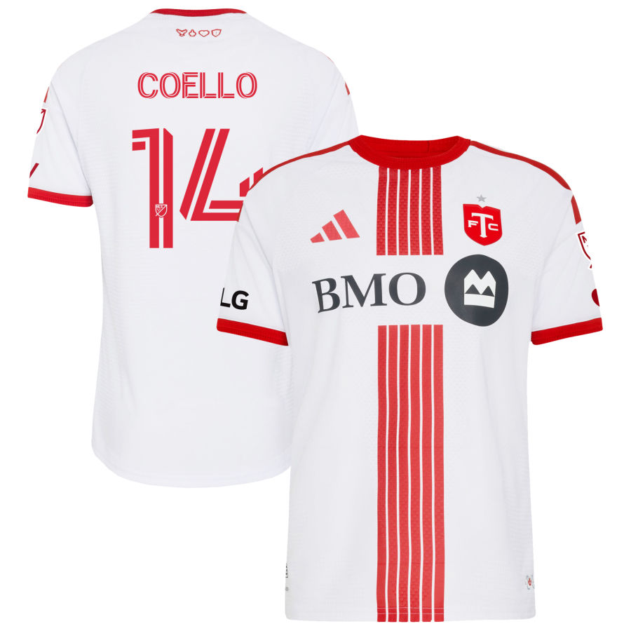 Toronto FC Adidas 2026 Winter Kit On Field Authentic Patch Custom Jersey 2026
