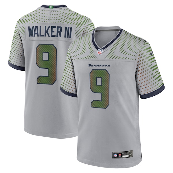 Seattle Seahawks Mens Nike Kenneth Walker III Wolf 2025