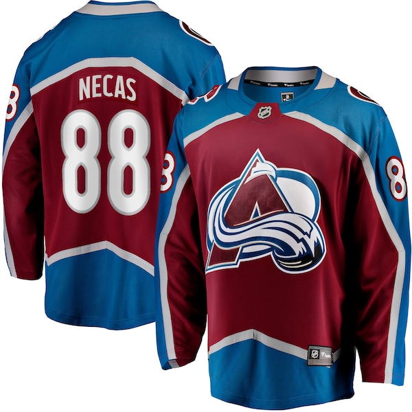 Martin Necas Colorado Avalanche Fanatics Breakaway Player Jersey Burgundy 2025/26