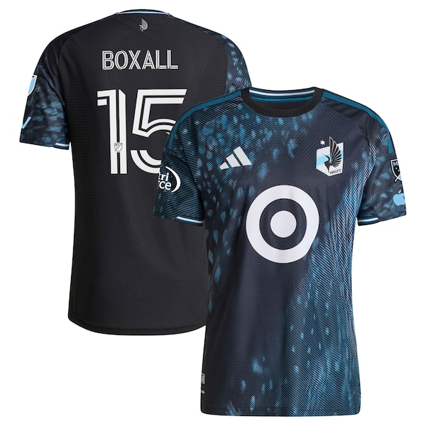 James Rodriguez Minnesota United FC Adidas Womens 2026 the Decade KIT Replica Jersey Black 2026