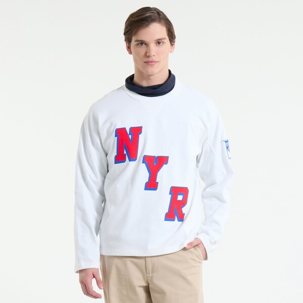 New York Rangers Todd Snyder By Fanatics Heavyweight Football Jersey 2025/26