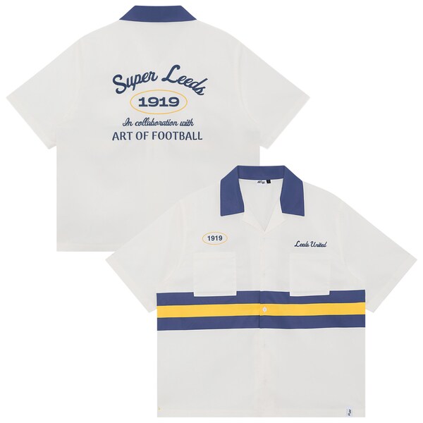 Leeds United X ART of Bowling Trikot Weiß 2025/26