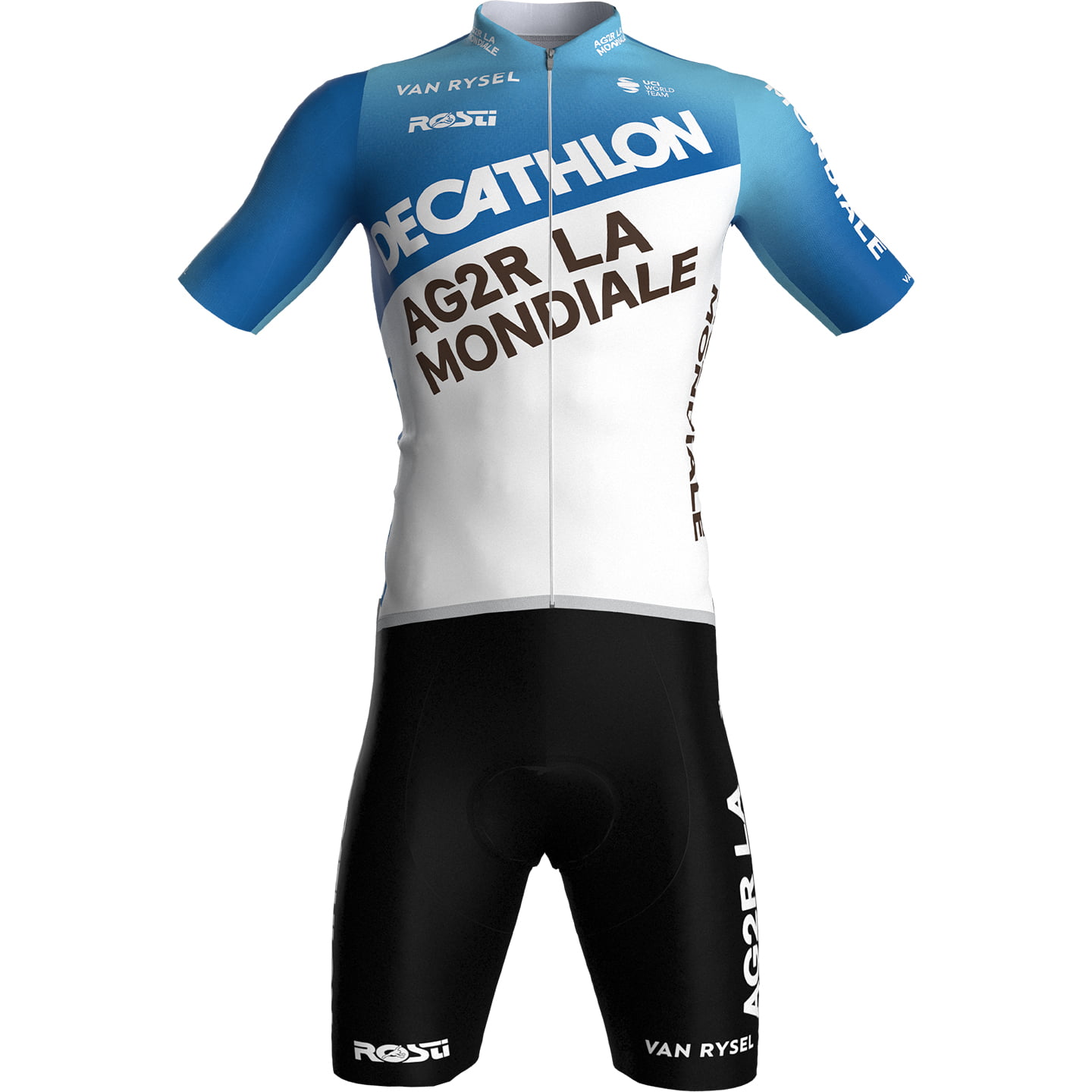 Decathlon AG2R La Mondiale Set (Trikot + Hose) 2024
