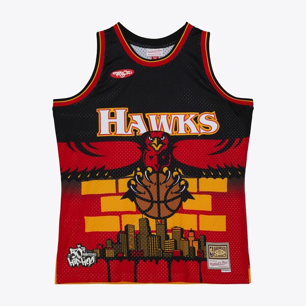 Atlanta Hawks Mitchell and Ness X Tats CRU Trikot 2025/26