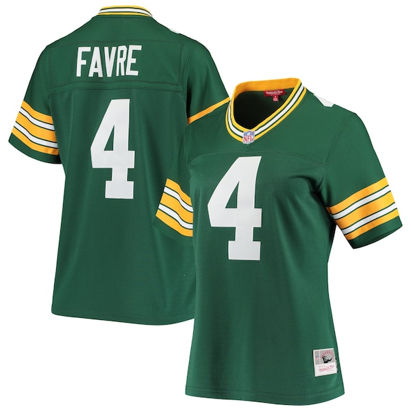 Green Bay Packers Womens Mitchell Ness Brett Favre 1996
