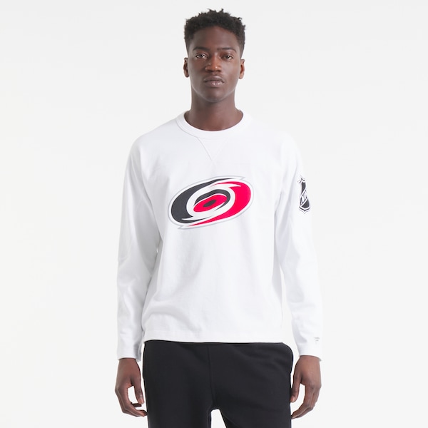 Carolina Hurricanes Todd Snyder BY Fanatics Heavyweight Football Jersey White 2025/26