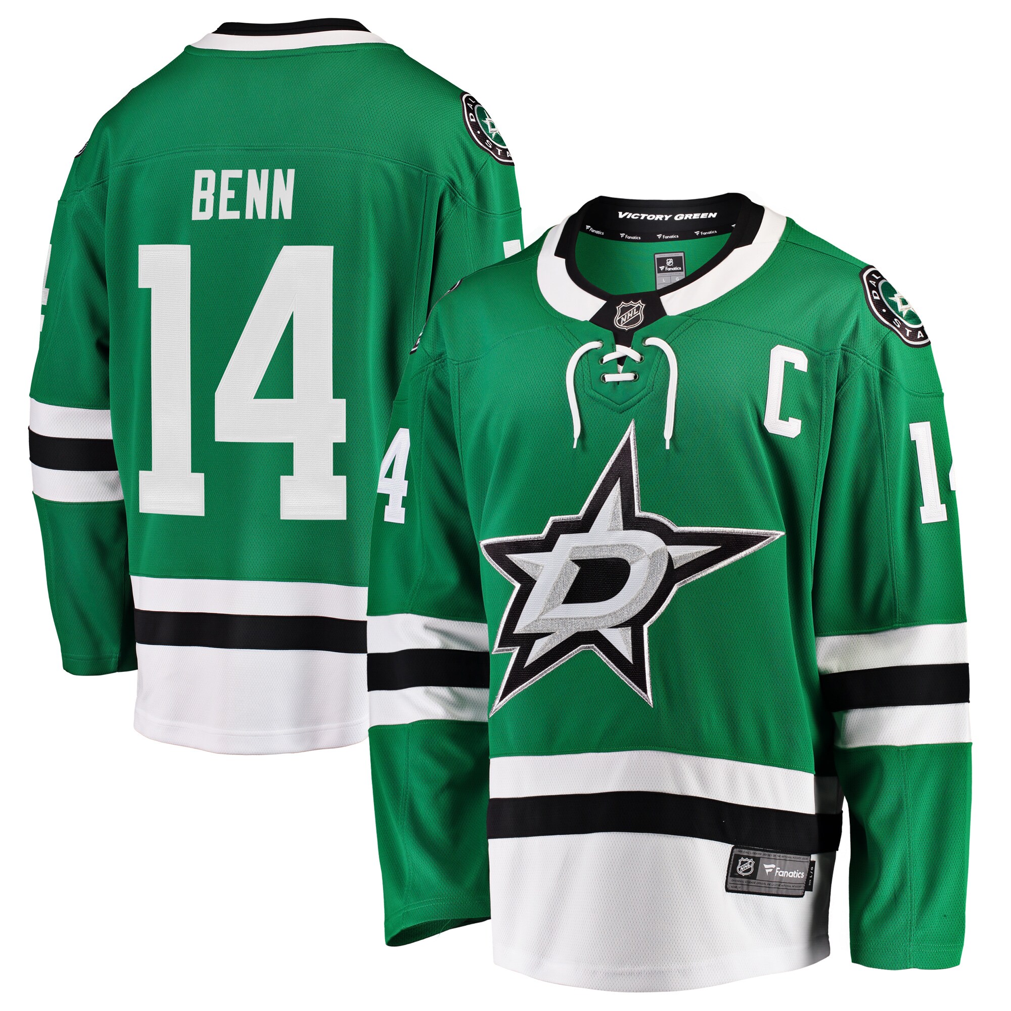 Jamie Benn Dallas Stars Fanatics Breakaway Player Jersey 2025/26