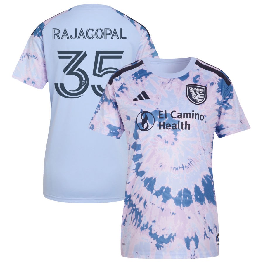 San Jose Earthquakes Adidas Womens 2026 the Dead Kit Replica Custom Jersey Light 2026