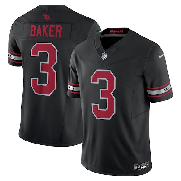 Budda Baker Arizona Cardinals Nike Vapor Fuse Limited Jersey Black 2025/26