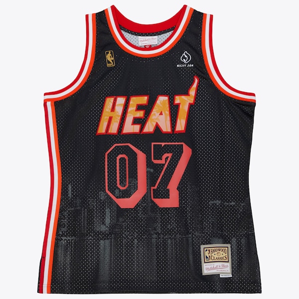 Miami Heat Mitchell AND Ness M AND N X Nicky JAM Swingman Trikot 2025/26