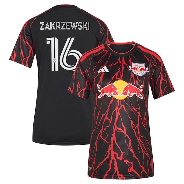 Adidas Julian Hall Black New York Red Bulls 2026 the Rooted Kit Replica Jersey 2026