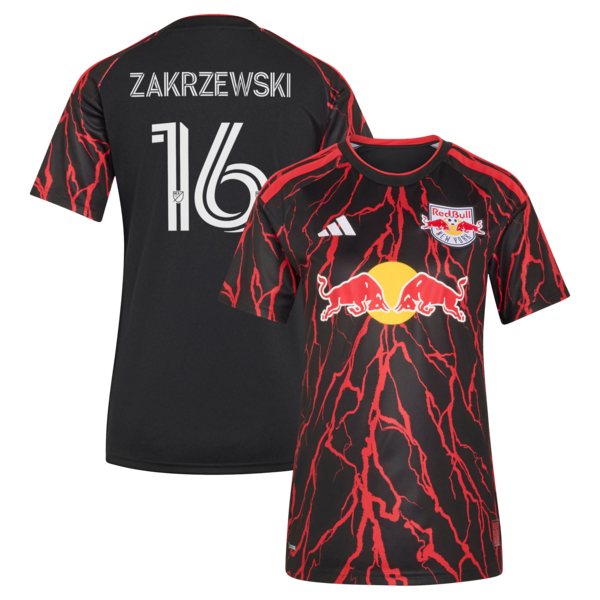 Adidas Julian Hall Black New York Red Bulls 2026 the Rooted Kit Replica Jersey 2026