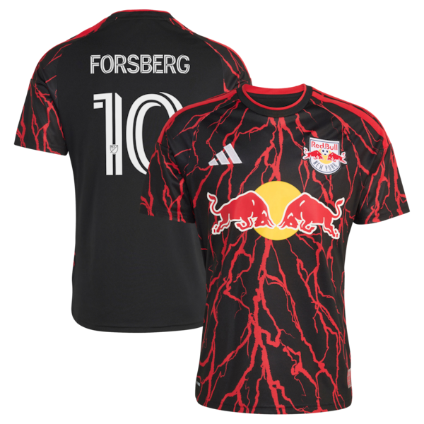 Emil Forsberg New York Red Bulls Adidas 2026 the Rooted Kit Replica Jersey 2026