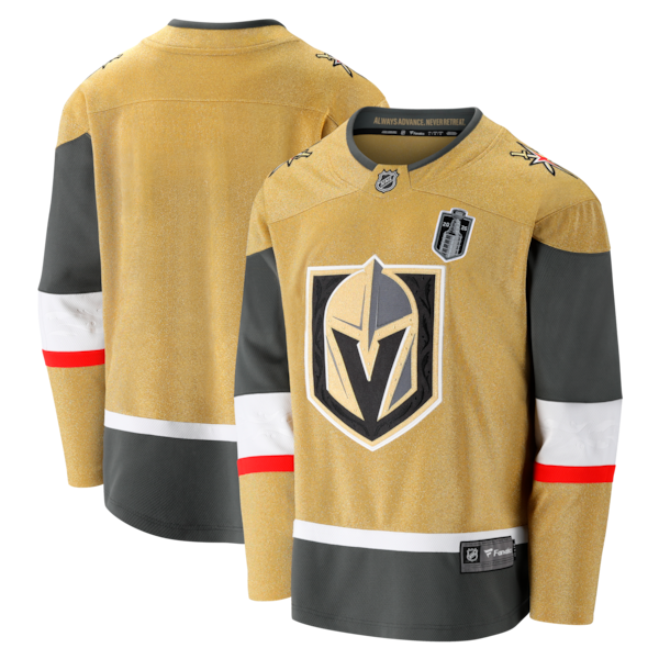 Vegas Golden Knights Fanatics 2026 Stanley CUP Final Breakaway Jersey Gold 2026