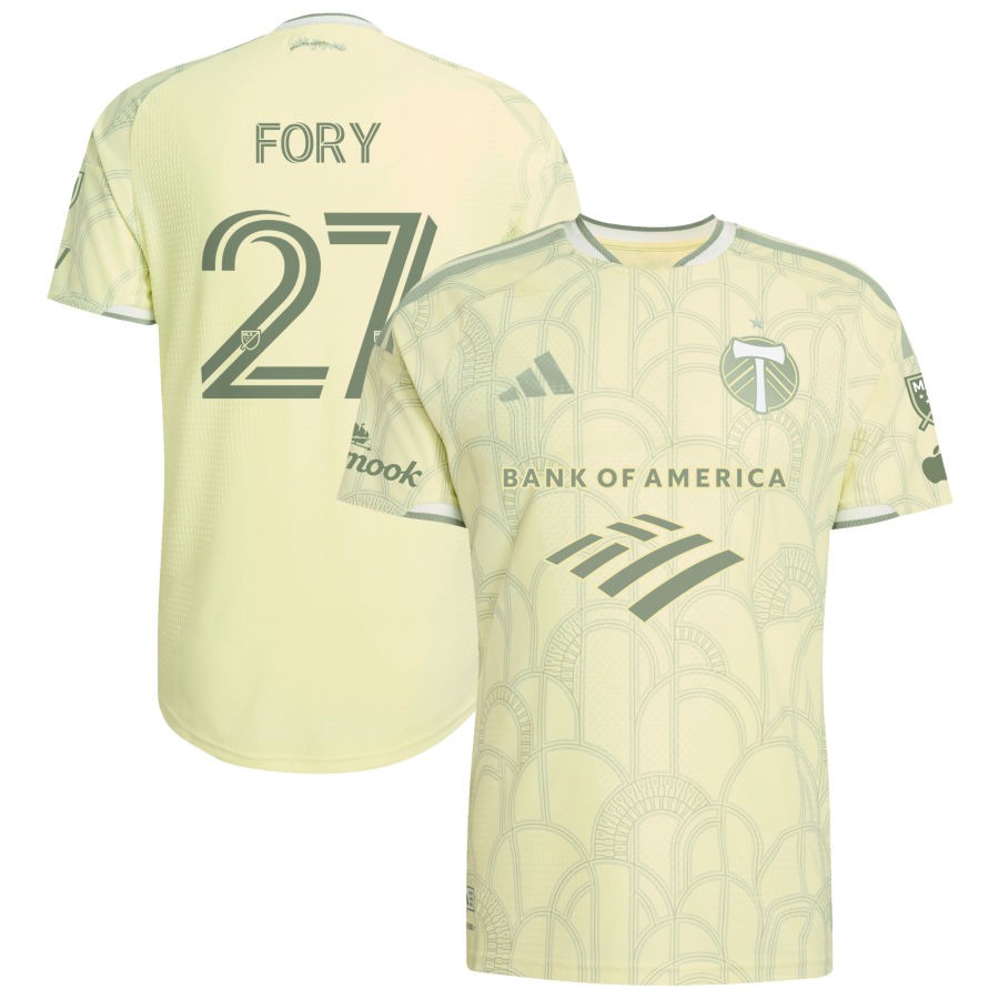 Portland Timbers Adidas 2026 Civic Stadium Kit On Field Authentic Patch Custom Jersey 2026