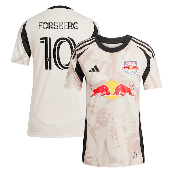 New York Red Bulls Womens Adidas Emil Forsberg TAN NEW 2025