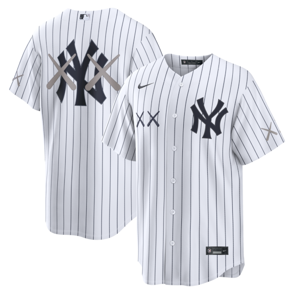 Nike X Kaws Trikot IM Weißen NEW York Yankees Stadium Design 2026/27