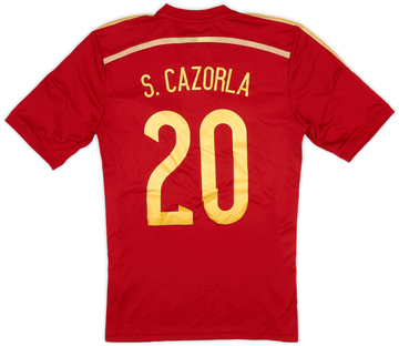 Spain Home Shirt 2013/15