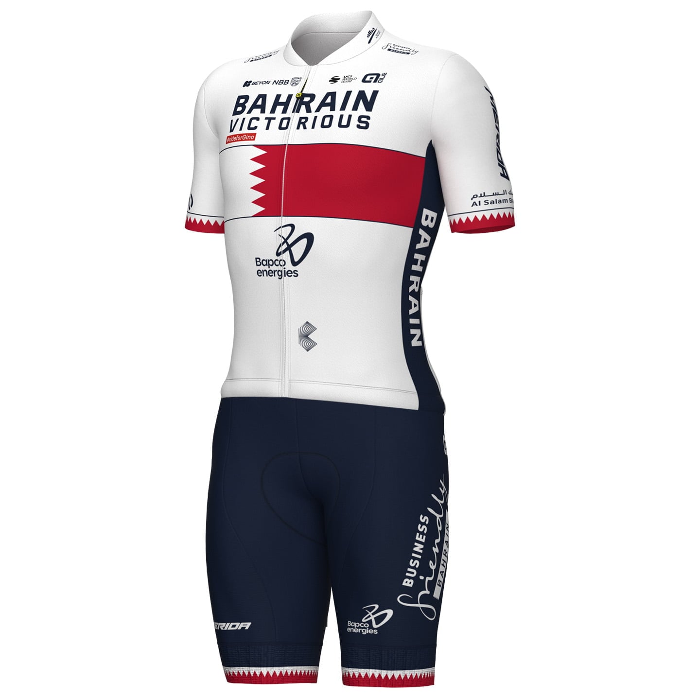 Bahrain Victorius Meister Set (Trikot + Hose) 2025/26