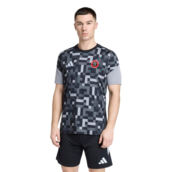 Sheffield United Adidas PRE Match Jersey Black 2025/26