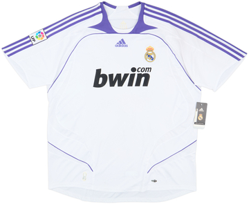 Real Madrid Home Shirt 2007/08