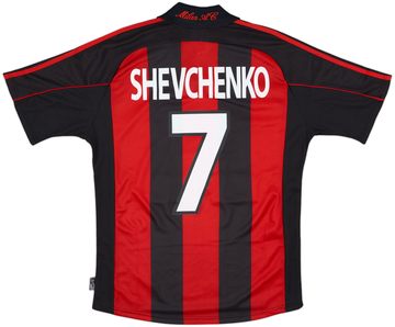 AC Milan Home Shirt 2000/02