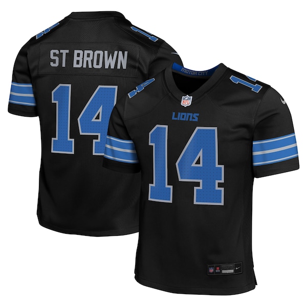 Amon Ra St Brown Detroit Lions Nike Game Jersey 2025/26