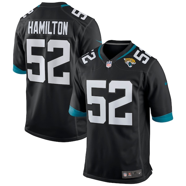 Davon Hamilton Jacksonville Jaguars Nike Game Jersey 2025/26