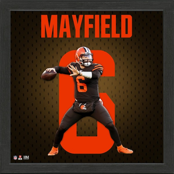 Cleveland Browns Impact Jersey Rahmen 33 X 33 CM 2025/26