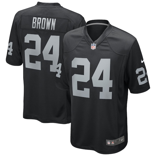 Willie Brown LAS Vegas Raiders Nike Game Retired Player Jersey Black 2025/26