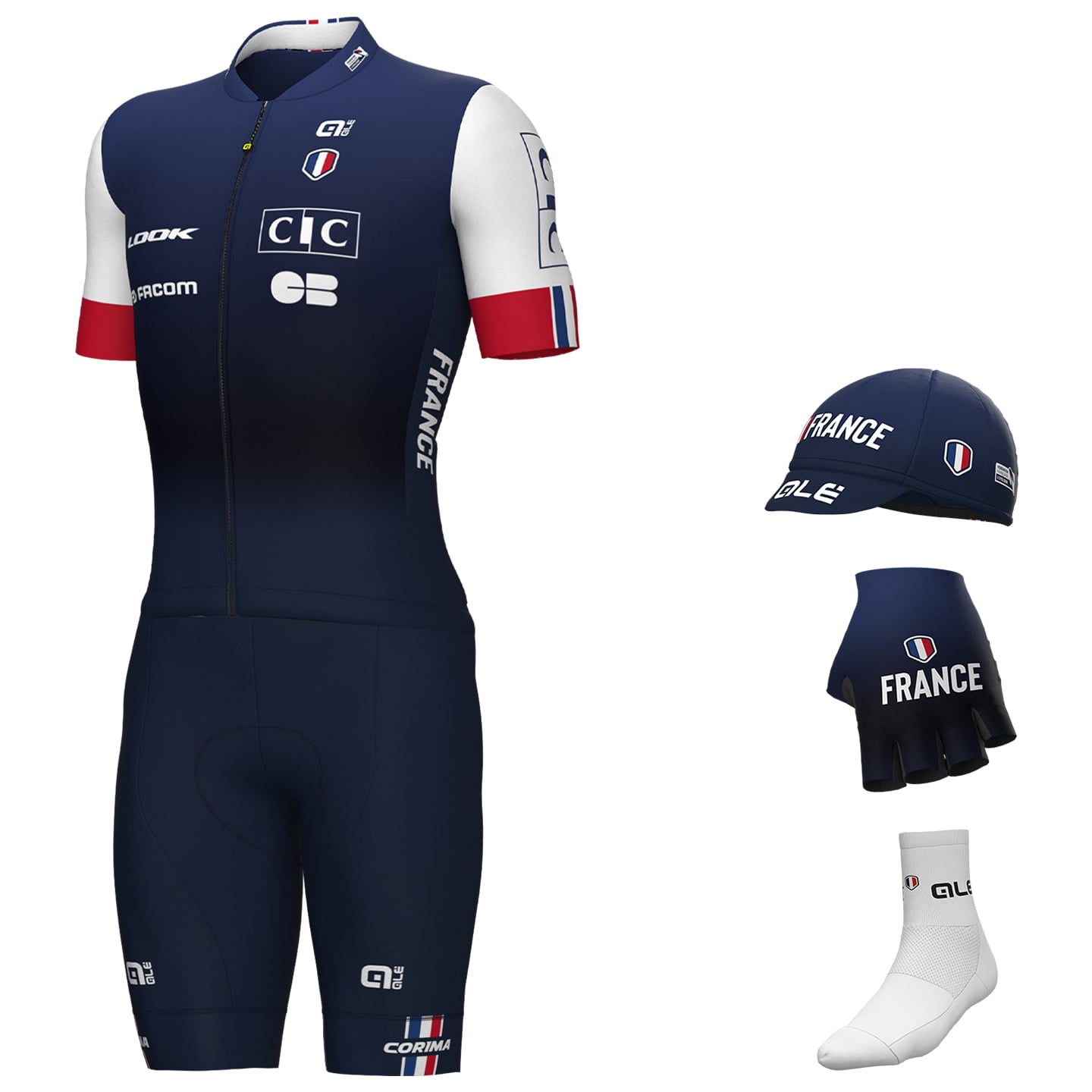 Frankreich Set (Trikot + Hose) 2025