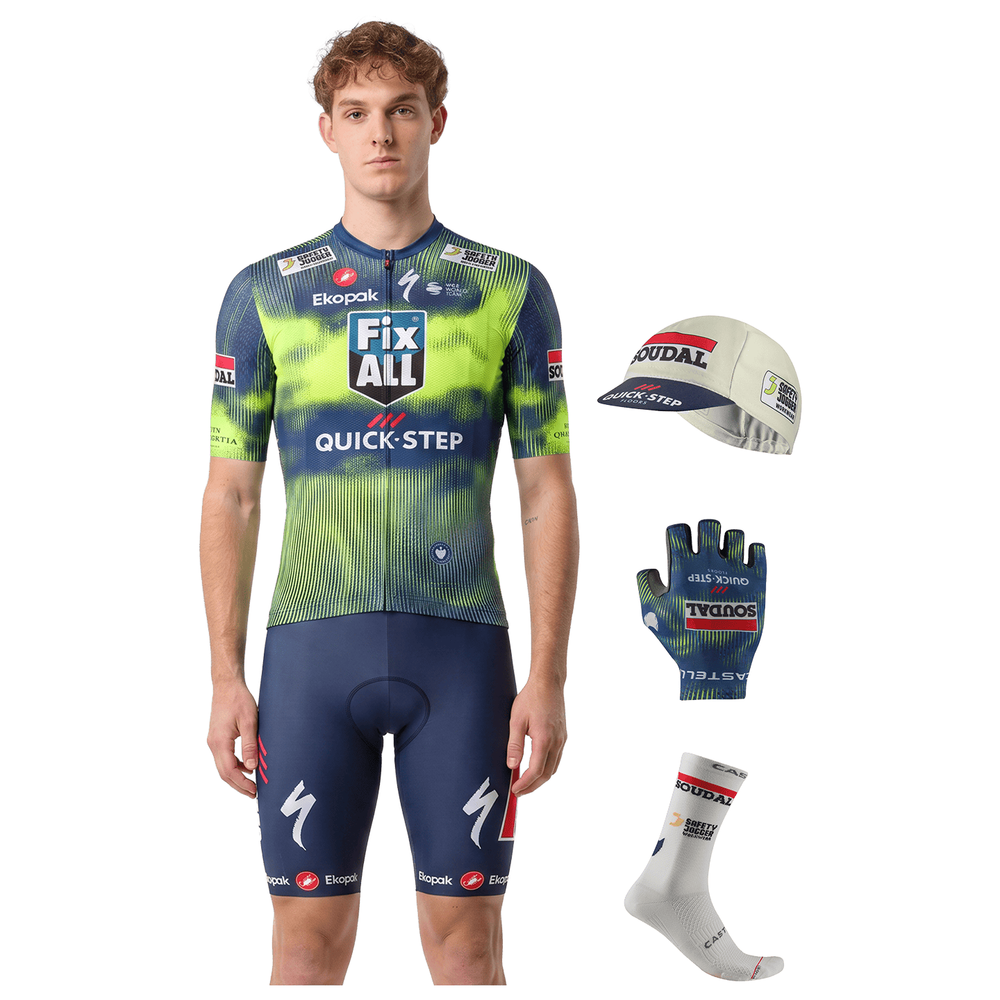 Soudal Quick-Step Set (Trikot + Hose) 2026