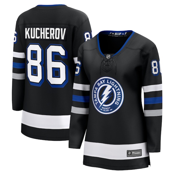 Nikita Kucherov Tampa BAY Lightning Fanatics Breakaway Jersey Black 2026/27
