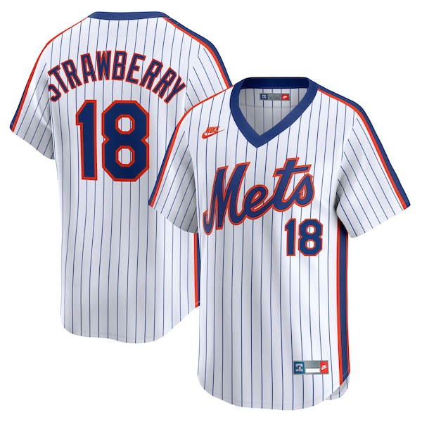Darryl Strawberry New York Mets Nike Throwback Cooperstown Collection Limited Jersey 2025/26