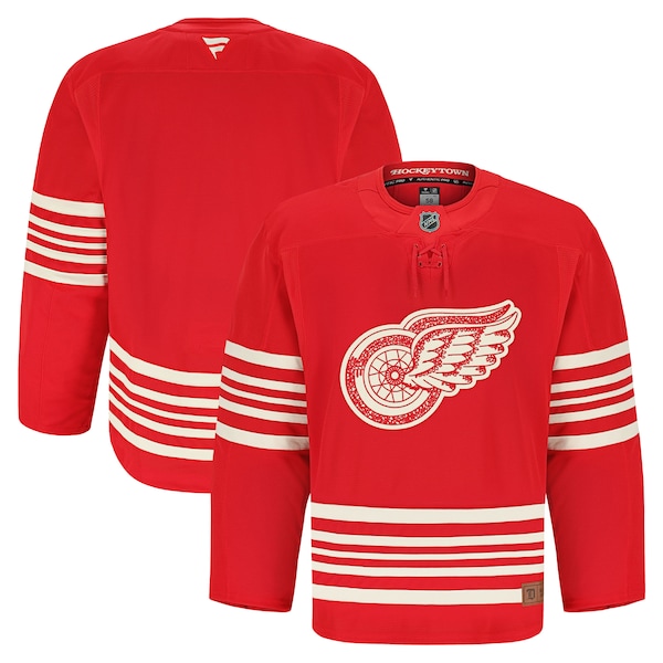 Detroit Red Wings Fanatics Centennial Authentic PRO Jersey RED 2026/27