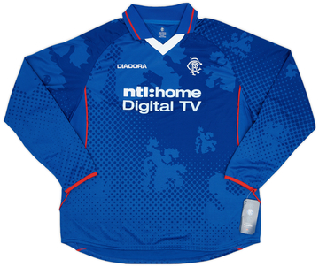 Rangers FC Home Shirt 2002/03