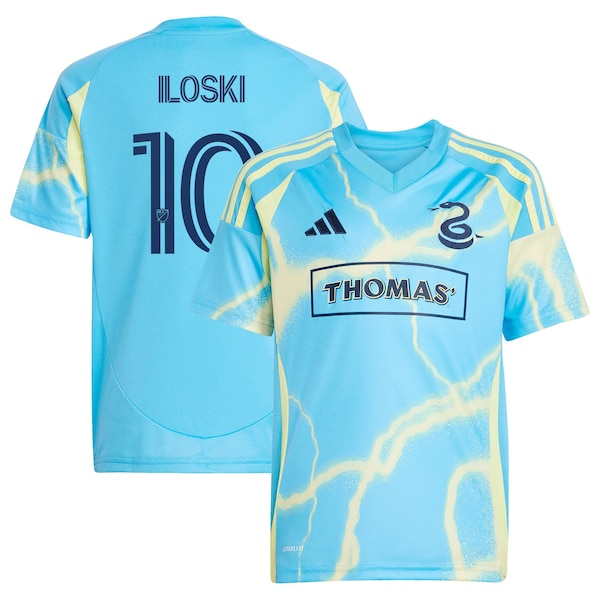 Philadelphia Union Youth Adidas Milan Iloski Blue Philadelphia 2025