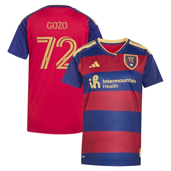 Adidas Zavier Gozo Red Real Salt Lake 2026 the Switchback Replica Jersey 2026