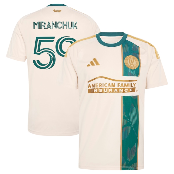 Aleksei Miranchuk Atlanta United FC Adidas 2026 Spirit of 96 Replica Jersey Tan 2026