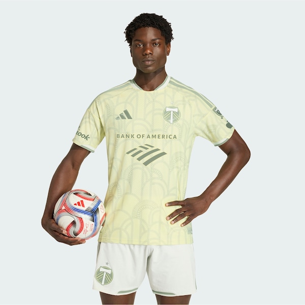 Portland Timbers Adidas 2026 Civic Stadium Kit On Field Authentic Patch Jersey 2026