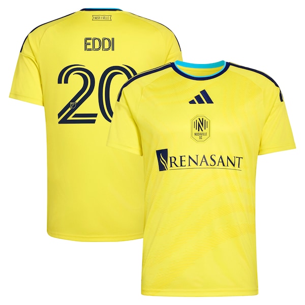 Edvard Tagseth Nashville SC Adidas 2026 the Reverb Kit Replica Jersey 2026