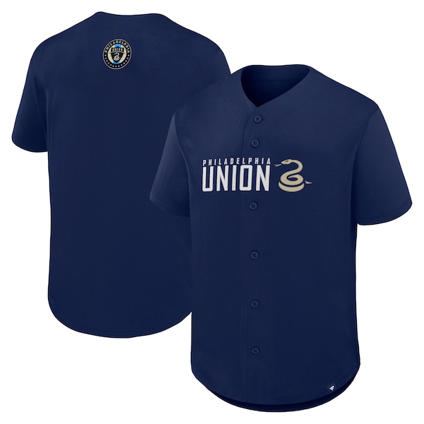Philadelphia Union Fanatics Maximum Intensity Button UP Jersey Navy 2026/27